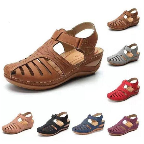 sandals casual flat women sandalias anti slip leather female platform slippers beach shoes ladies wedge sandalias 230308, Black
sandals casual flat women sandalias anti slip leather female platform slippers beach shoes ladies wedge sandalias 230308, Black
