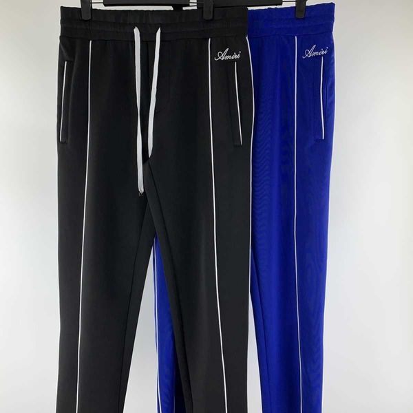 pants ammri trend drawcord print black white line high street casual loose blue trousers fashion designer brand niche ins celebrity lei eul1
pants ammri trend drawcord print black white line high street casual loose blue trousers fashion designer brand niche ins celebrity lei eul1