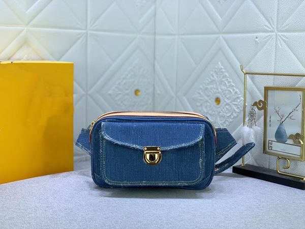 women designer waist bag denim canvas bumbag outdoor casual fannypack lady daily purses
women designer waist bag denim canvas bumbag outdoor casual fannypack lady daily purses