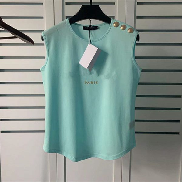 womens shirts woman designer tank fashion clothes tee shirt vest tshirt designer letter shoulder button cotton black summer t clothing slee, White
womens shirts woman designer tank fashion clothes tee shirt vest tshirt designer letter shoulder button cotton black summer t clothing slee, White