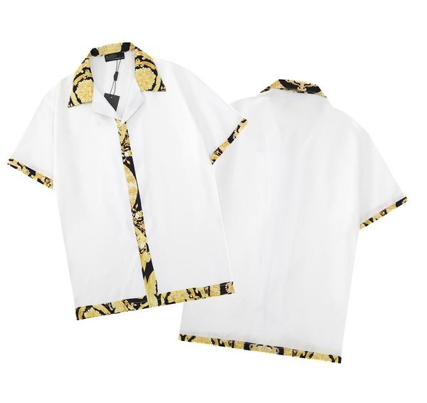 designer men's shirts spring summer classic basic style printed short sleeve europe fashion cotton casual slim shirt -3xl n2ii, White;black
designer men's shirts spring summer classic basic style printed short sleeve europe fashion cotton casual slim shirt -3xl n2ii, White;black