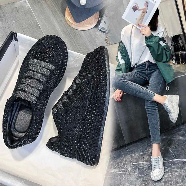 dress shoes sneakers women's 2022 new color rhinestone fashion women loafers platform fashion shiny women's shoes woman flats snea, Black
dress shoes sneakers women's 2022 new color rhinestone fashion women loafers platform fashion shiny women's shoes woman flats snea, Black