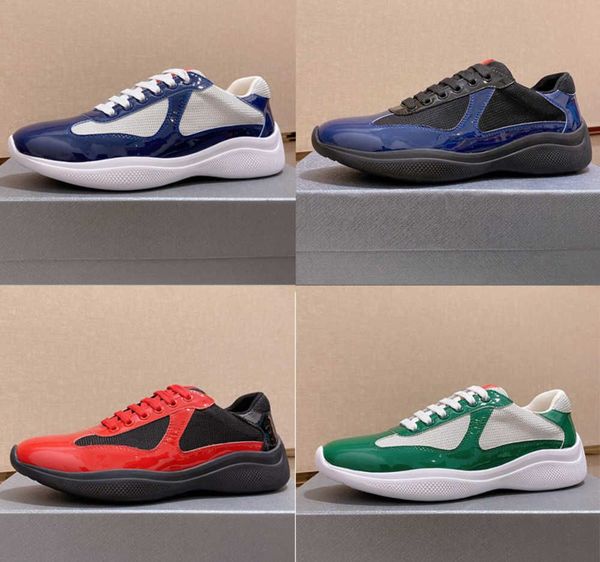 with box prad shoes men sneakers pradas flat shoes sneakers casual trainers runner shoe blue black patent leather mesh lace-up outdoor men a
with box prad shoes men sneakers pradas flat shoes sneakers casual trainers runner shoe blue black patent leather mesh lace-up outdoor men a