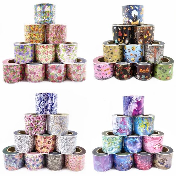 stickers decals 10rollsset 100m flower nail foils for s butterfly transfer paper angel manicure set diy floral decorations 230307, Black
stickers decals 10rollsset 100m flower nail foils for s butterfly transfer paper angel manicure set diy floral decorations 230307, Black