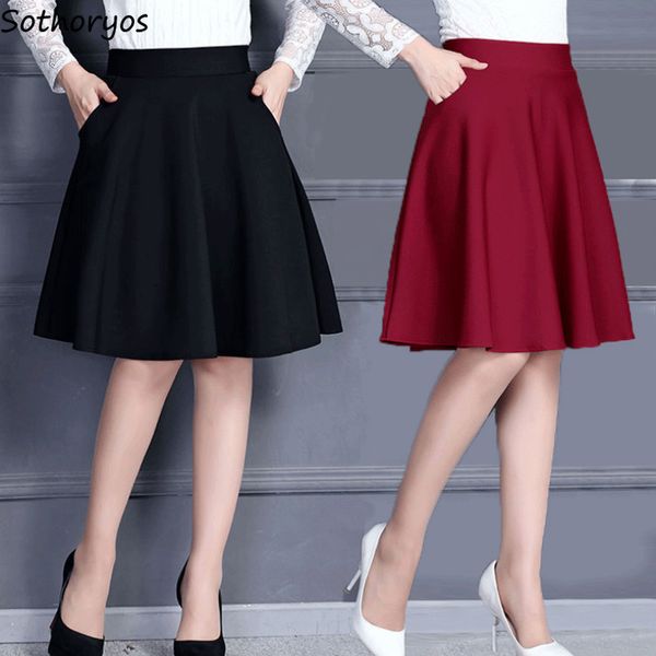 skirts skirts women m-3xl pleated solid pocket elastic waist middle skirt trendy all-match office lady skin-friendly elegant 230308, Black
skirts skirts women m-3xl pleated solid pocket elastic waist middle skirt trendy all-match office lady skin-friendly elegant 230308, Black