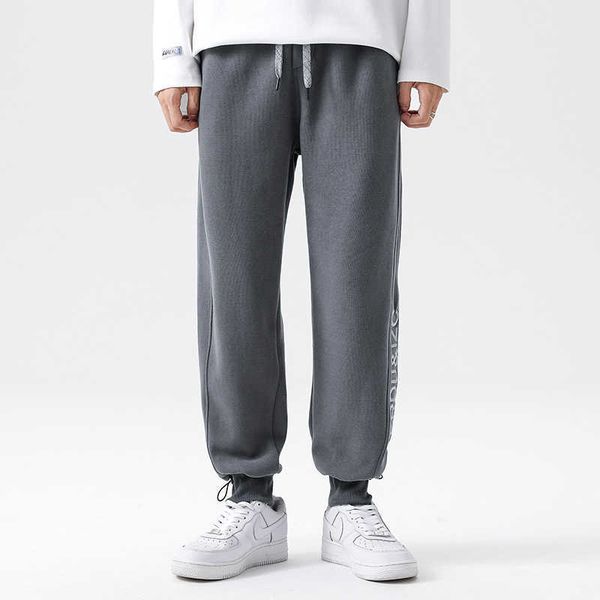men's pants sweatpants for man cotton drawstring embroidery casual trousers outdoor loose streetwear jogging pants spring knit sport pa, Black
men's pants sweatpants for man cotton drawstring embroidery casual trousers outdoor loose streetwear jogging pants spring knit sport pa, Black