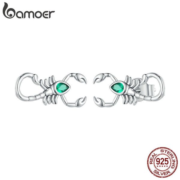 stud 925 sterling silver green zircon scorpion earrings for women original design animal fine jewelry sce1555 230307, Golden;silver
stud 925 sterling silver green zircon scorpion earrings for women original design animal fine jewelry sce1555 230307, Golden;silver