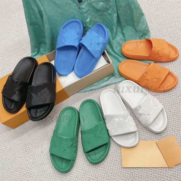designer rubber slippers pool pillow comfort flat sandals women men embossed flip flops summer platform sandal thick bottom beach flats, Black
designer rubber slippers pool pillow comfort flat sandals women men embossed flip flops summer platform sandal thick bottom beach flats, Black