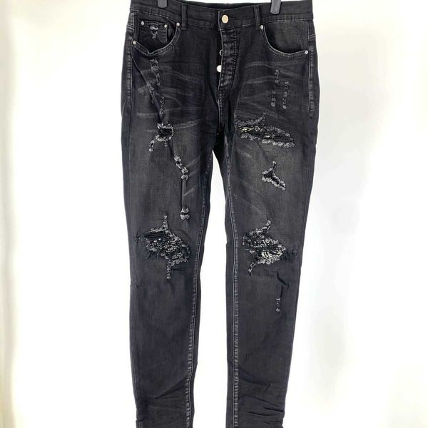jeans men pants ammir worn cashew nut elastic slim fit black denim trousers men's women's high street fashion brand designer niche, Blue
jeans men pants ammir worn cashew nut elastic slim fit black denim trousers men's women's high street fashion brand designer niche, Blue