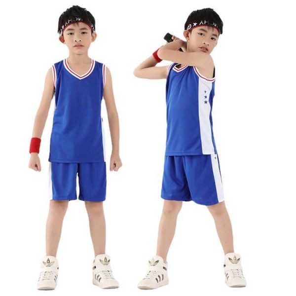 chil1en's basketball suit men's summer student game jersey sports vest group training team uniform printed
chil1en's basketball suit men's summer student game jersey sports vest group training team uniform printed