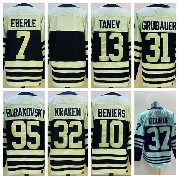 #7 eberle reverse retro hockey jersey #31 philipp grubauer #37 yanni gourde matty beniers brandon tanev andre burakovsky kraken jerseys, Black;red
#7 eberle reverse retro hockey jersey #31 philipp grubauer #37 yanni gourde matty beniers brandon tanev andre burakovsky kraken jerseys, Black;red
