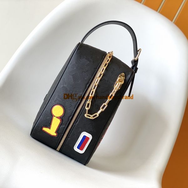 m21106 dopp kit embossing printing cosmetic bags luxury designer makeup bag real leather toiletry wash bag pouch make up travel handbags pur
m21106 dopp kit embossing printing cosmetic bags luxury designer makeup bag real leather toiletry wash bag pouch make up travel handbags pur