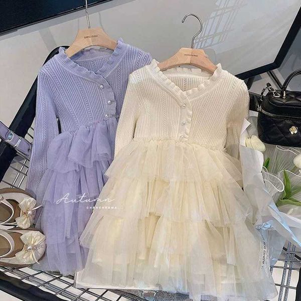 girl's dresses 2022 new winter knitted sweater dresses for girls long sleeve elegant princess layered dress autumn kids birthday party, Red;yellow
girl's dresses 2022 new winter knitted sweater dresses for girls long sleeve elegant princess layered dress autumn kids birthday party, Red;yellow