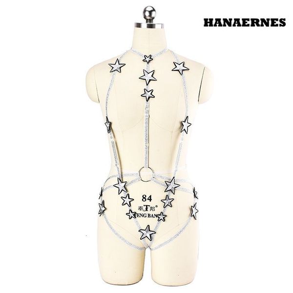 suspenders silver goth pentagram set punk pole dance harness bra rave star leg garter belt lingerie 230307, Black;white
suspenders silver goth pentagram set punk pole dance harness bra rave star leg garter belt lingerie 230307, Black;white