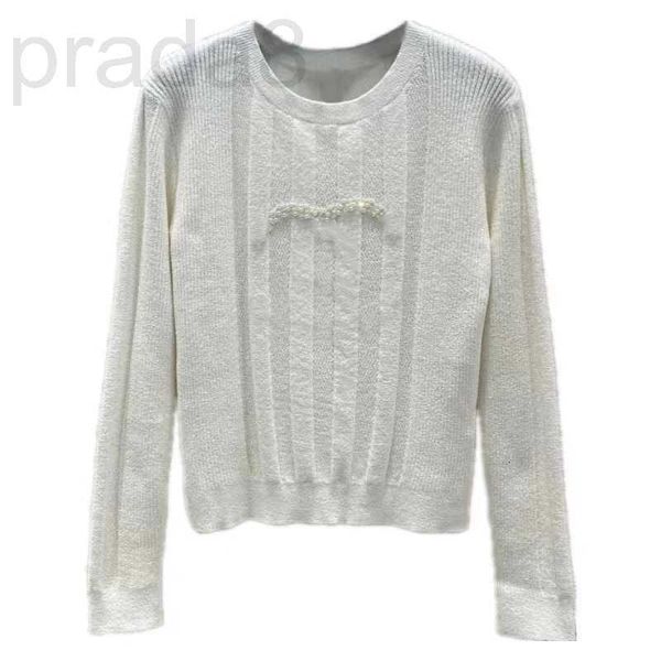 women's sweaters designer 906 xl 2022 milan runway autumn women sweater brand same style long sleeve white crew neck cardigan womens zh, White;black
women's sweaters designer 906 xl 2022 milan runway autumn women sweater brand same style long sleeve white crew neck cardigan womens zh, White;black