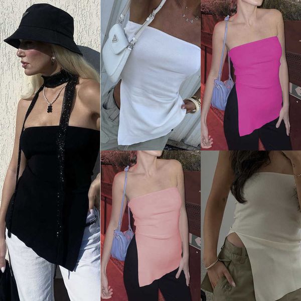 wholesale 2023 summer womens irregular split t-shirt tees woolen sleeveless bra tank crop tshirt for female ladies, White
wholesale 2023 summer womens irregular split t-shirt tees woolen sleeveless bra tank crop tshirt for female ladies, White