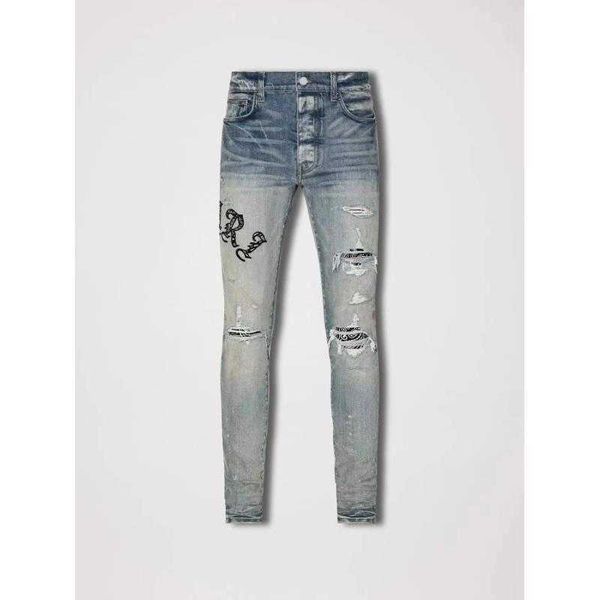 jeans men pants ammir fog blue embroidery laser letters cashew printing fashion designer brand niche ins celebrity casual leisure gfjt
jeans men pants ammir fog blue embroidery laser letters cashew printing fashion designer brand niche ins celebrity casual leisure gfjt