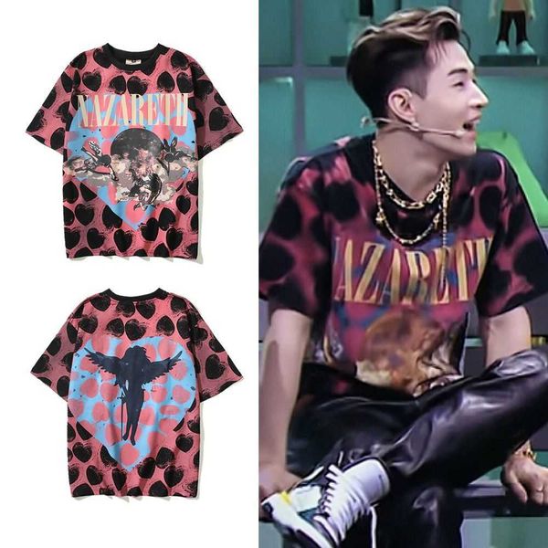 brand tshirts men's t-shirts liu obviously has the same style saint full print box vintage tee loose short-sleeved for men and women, White;black
brand tshirts men's t-shirts liu obviously has the same style saint full print box vintage tee loose short-sleeved for men and women, White;black