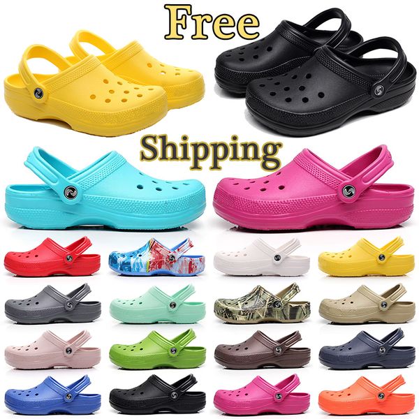 croc clog men women designer sandals mens summer beach slippers kids waterproof slides balck white yellow womens nursing hospital outdoor sh, Black
croc clog men women designer sandals mens summer beach slippers kids waterproof slides balck white yellow womens nursing hospital outdoor sh, Black