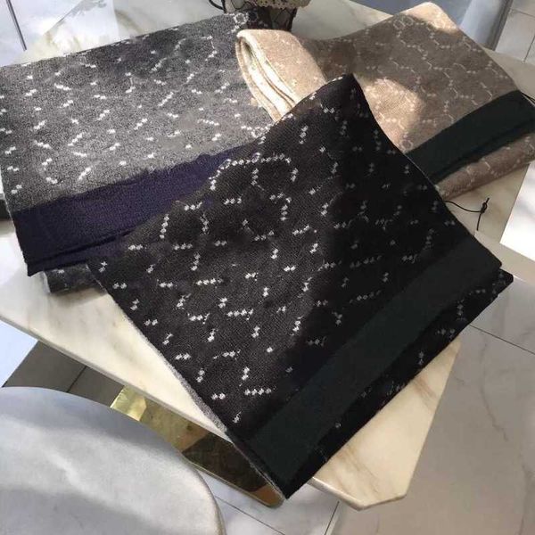 designer fashion warm letter scarf style accessories simple retro men and women 190x30cm 5bnh, Blue;gray
designer fashion warm letter scarf style accessories simple retro men and women 190x30cm 5bnh, Blue;gray
