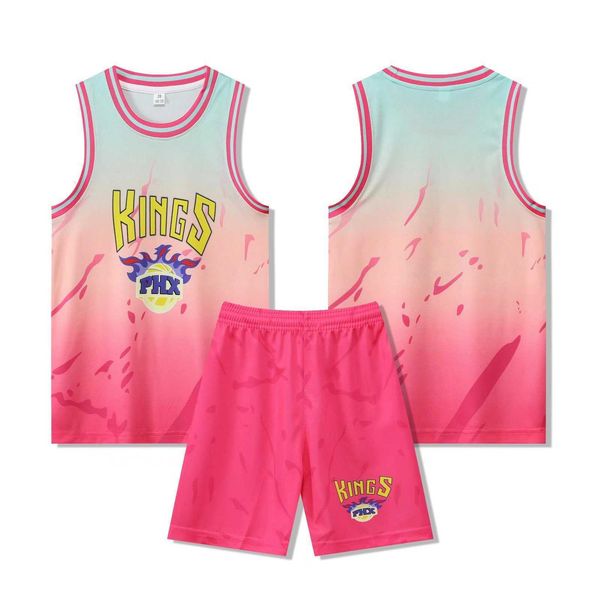 fashionable boys' summer clothes jersey middle school students' summer chil1en's sports basketball suit
fashionable boys' summer clothes jersey middle school students' summer chil1en's sports basketball suit