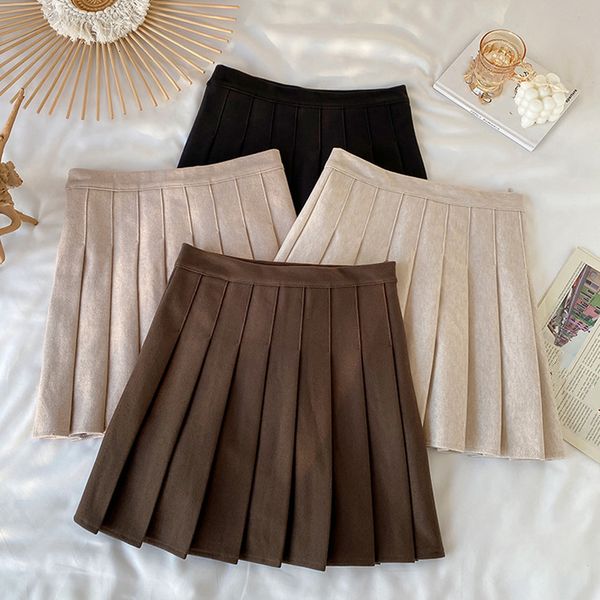 skirts sweet preppy women mini skirt ladies summer winter fashion korean harajuku high waist a-line solid pleated skirt slim streetwear 2303, Black
skirts sweet preppy women mini skirt ladies summer winter fashion korean harajuku high waist a-line solid pleated skirt slim streetwear 2303, Black