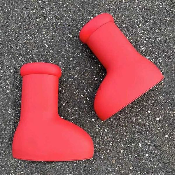 2023 mschf designer boots men women rainboots astro boy big red boot round toe smooth rubber fantasy magic boots cartoon into real life, Black
2023 mschf designer boots men women rainboots astro boy big red boot round toe smooth rubber fantasy magic boots cartoon into real life, Black