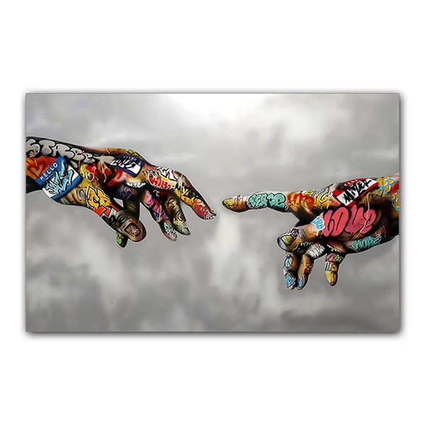 cross-border hand-in-hand hanging painting, street graffiti, abstract art, hip hop style, bedroom, living room canvas painting
cross-border hand-in-hand hanging painting, street graffiti, abstract art, hip hop style, bedroom, living room canvas painting