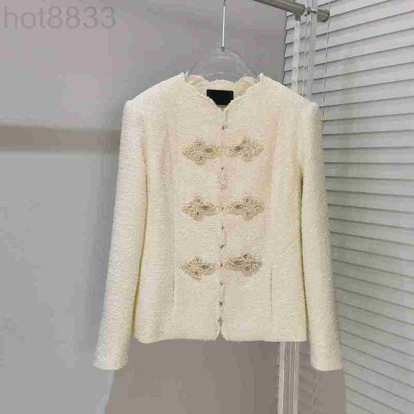 women's jackets designer brand new autumn winter pearl button overcoat fashion tweed coat down spring casual grade fcdq, Black;brown
women's jackets designer brand new autumn winter pearl button overcoat fashion tweed coat down spring casual grade fcdq, Black;brown