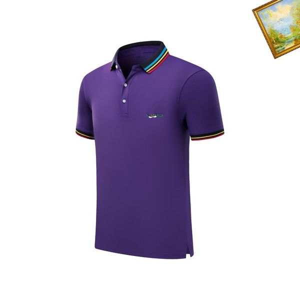 2023 luxury polo shirt summer men's lapel short-sleeved t-shirt european station fashion slim mercerized cotton half-sleeved polo shirt, White;black
2023 luxury polo shirt summer men's lapel short-sleeved t-shirt european station fashion slim mercerized cotton half-sleeved polo shirt, White;black