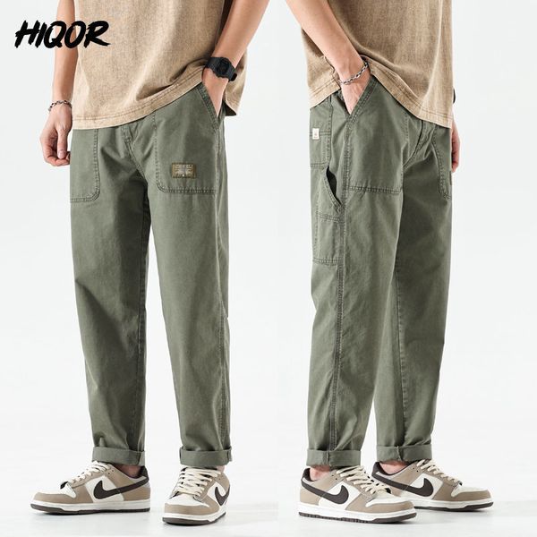 women s pants s hiqor men s cargo trousers high street 100 cotton loose straight male casual for pantalons 230307, Black;white
women s pants s hiqor men s cargo trousers high street 100 cotton loose straight male casual for pantalons 230307, Black;white
