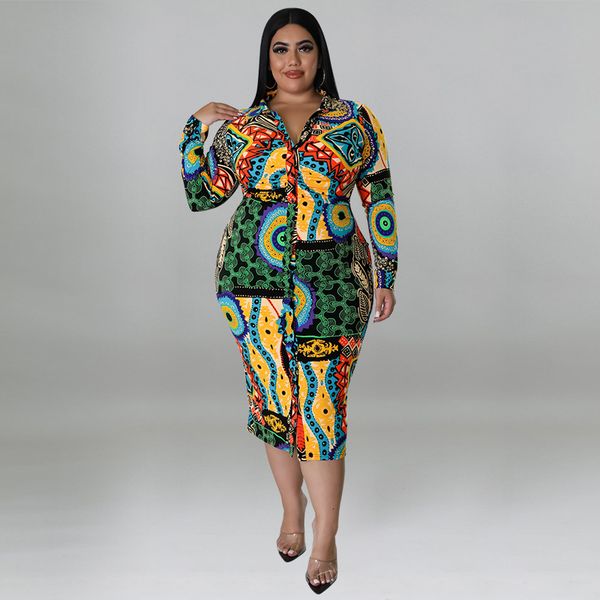 plus size dresses elegant print size shirt long sleeve v neck button luxury party evening ladies clubwear vestidos 5xl 230307, Black
plus size dresses elegant print size shirt long sleeve v neck button luxury party evening ladies clubwear vestidos 5xl 230307, Black