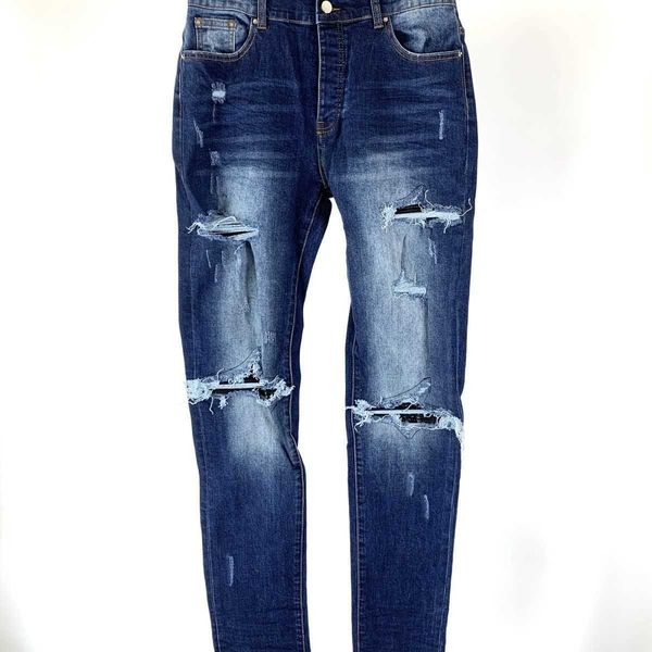 jeans men pants ammir leather collage blue worn holes elastic slim fit denim men's fashion designer brand niche ins celebrity casual le
jeans men pants ammir leather collage blue worn holes elastic slim fit denim men's fashion designer brand niche ins celebrity casual le