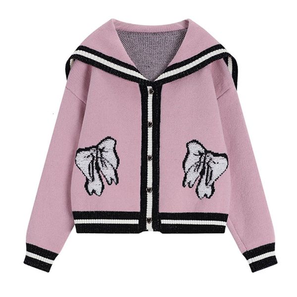 women's knits tees blue pink kawaii cardigan sweater chic sailor collar single breasted fashion autumn winter long sleeve loose knitted, White
women's knits tees blue pink kawaii cardigan sweater chic sailor collar single breasted fashion autumn winter long sleeve loose knitted, White