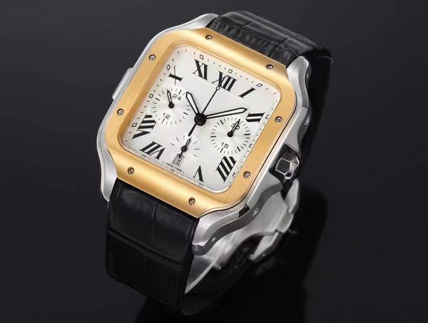 designer watch men's watch 43mm case gold ring mouth with silver stainless steel case fully automatic mechanical watch sapphire glass c, Slivery;brown
designer watch men's watch 43mm case gold ring mouth with silver stainless steel case fully automatic mechanical watch sapphire glass c, Slivery;brown