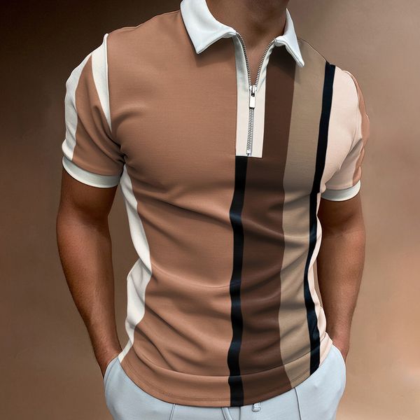 men's polos vintage patchwork turndown collar shirts mens summer casual short sleeve zipup pullover fashion shirt men 230308, White;black
men's polos vintage patchwork turndown collar shirts mens summer casual short sleeve zipup pullover fashion shirt men 230308, White;black