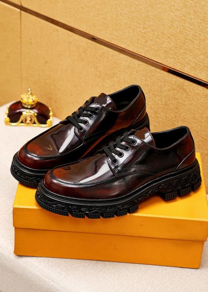 2023 mens formal designer dress shoes prom wedding fashion brand oxfrords men casual platform flats size 38-45, Black
2023 mens formal designer dress shoes prom wedding fashion brand oxfrords men casual platform flats size 38-45, Black