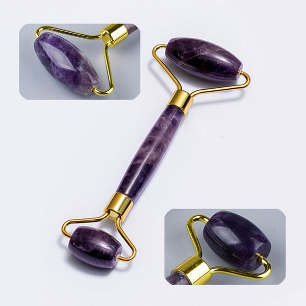 face care devices natural amethyst jade roller massager purple crystal stone anti wrinkle beauty skin massage 230309
face care devices natural amethyst jade roller massager purple crystal stone anti wrinkle beauty skin massage 230309