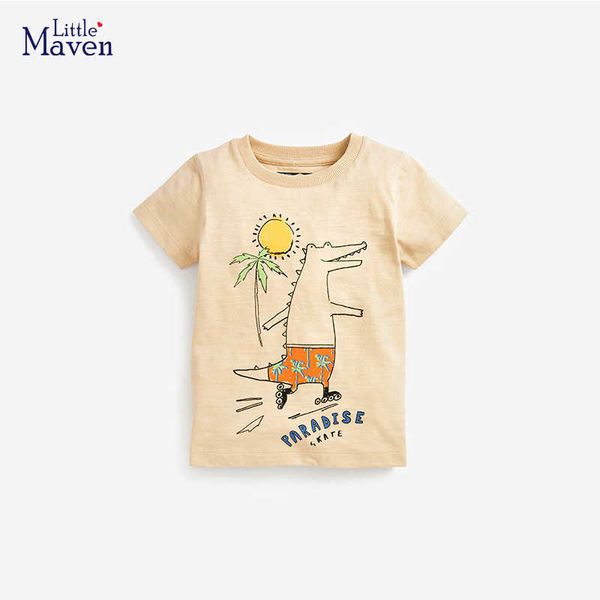 t-shirts little maven 2-7 years summer new tees shirts cartoon dinosaurs pattern baby boys clothes for children's clothing cotton l230, Blue
t-shirts little maven 2-7 years summer new tees shirts cartoon dinosaurs pattern baby boys clothes for children's clothing cotton l230, Blue