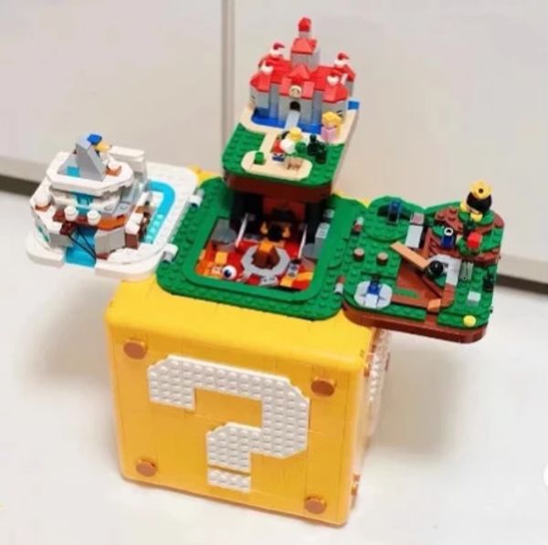 blocks super 64 question mark model bricks game building educational toys for children birthday gifts fit 71395 230309
blocks super 64 question mark model bricks game building educational toys for children birthday gifts fit 71395 230309