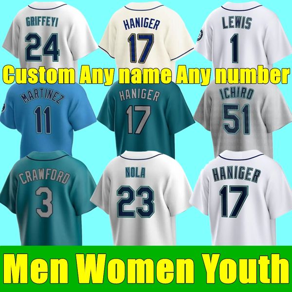 2023 s-4xl custom seattle 44 julio rodriguez jersey 24 ken griffey eugenio suarez ty france 3 j.p. crawford 13 abraham toro 12 evan white 51, Blue;black
2023 s-4xl custom seattle 44 julio rodriguez jersey 24 ken griffey eugenio suarez ty france 3 j.p. crawford 13 abraham toro 12 evan white 51, Blue;black