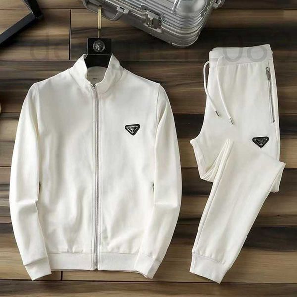 men's tracksuits designer roman cotton casual sportswear set men new fashion travel two-piece large imgj, Gray 
men's tracksuits designer roman cotton casual sportswear set men new fashion travel two-piece large imgj, Gray