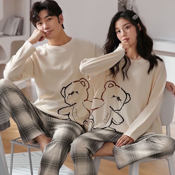 women's sleepwear sweet bear print cartoon couple pajamas sets winter long sleeve sleepwear ladies cute doll collar cotton plus size me, Black;red
women's sleepwear sweet bear print cartoon couple pajamas sets winter long sleeve sleepwear ladies cute doll collar cotton plus size me, Black;red