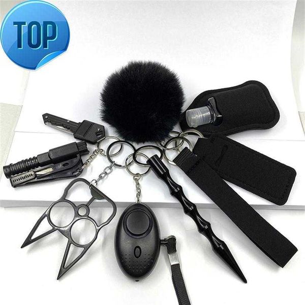 self defense keychain suit personal for girls women safety key ring with hand sanitizer bottle holder pompom whistle 220818298s, Slivery;golden
self defense keychain suit personal for girls women safety key ring with hand sanitizer bottle holder pompom whistle 220818298s, Slivery;golden