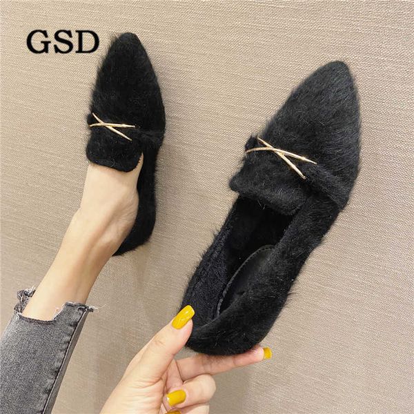 dress shoes new winter fluffy women shoes fashion metal pointed toe warm mink fur flats brand design loafers ladies shoes zapatillas mujer, Black
dress shoes new winter fluffy women shoes fashion metal pointed toe warm mink fur flats brand design loafers ladies shoes zapatillas mujer, Black