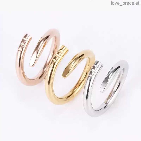 designer screw ring luxury jewelry midi rings for women men titanium steel gold-plated process fashion accessories never fade, Silver
designer screw ring luxury jewelry midi rings for women men titanium steel gold-plated process fashion accessories never fade, Silver