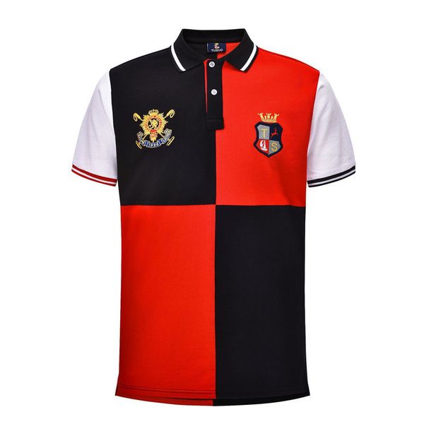 men's polos summer luxury short sleeve sports mens polo shirts embroidery 230308, White;black
men's polos summer luxury short sleeve sports mens polo shirts embroidery 230308, White;black
