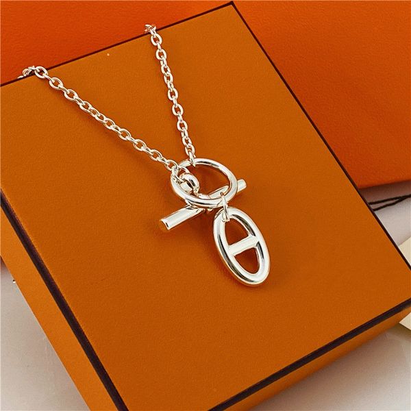 pig nose pendant necklaces titanium steel designer for women men bracelet luxury jewlery gifts woman girl silver wholesale not fade
pig nose pendant necklaces titanium steel designer for women men bracelet luxury jewlery gifts woman girl silver wholesale not fade