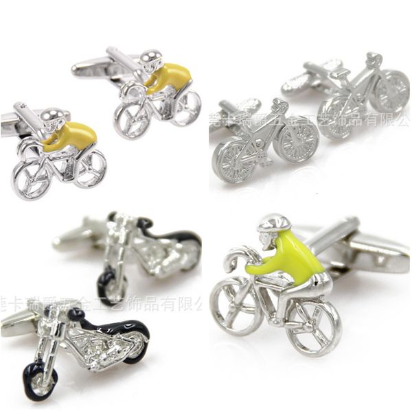 cuff links 10pairs lot bicycle rider links copper enamel sport riding bike men s jewelry christmas gift wholesale 230309, Silver
cuff links 10pairs lot bicycle rider links copper enamel sport riding bike men s jewelry christmas gift wholesale 230309, Silver