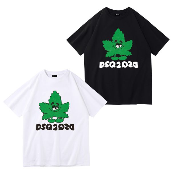dsq2 black t shirt summer cotton new letter maple leaf print short sleeve men's and women's loose casual round neck t-shirt versat, White;black
dsq2 black t shirt summer cotton new letter maple leaf print short sleeve men's and women's loose casual round neck t-shirt versat, White;black